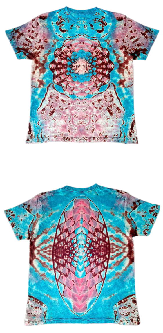 WHOMB THE UNIVERSE | WEARABLE ART TIE DYE TEE | 2025