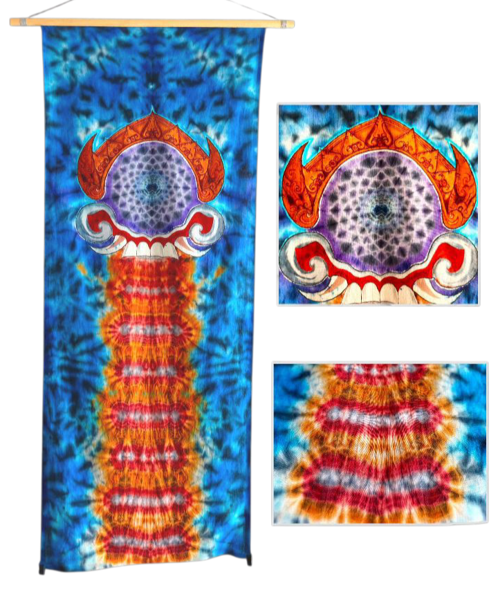 SILENT WITNESS | SAKSI BUMI | BATIK × TIEDYE | WALL ART | 2025